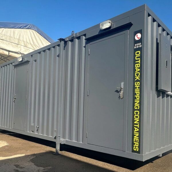 24X9FT Static Welfare Unit — Office, Toilet, Canteen | No 1221