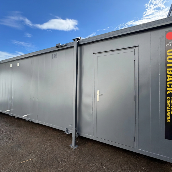 32x10ft — Toilet Block + Twin Shower Room + Drying Room — Changing Room — Anti Vandal Cabin — Portable building — Welfare — No 1348