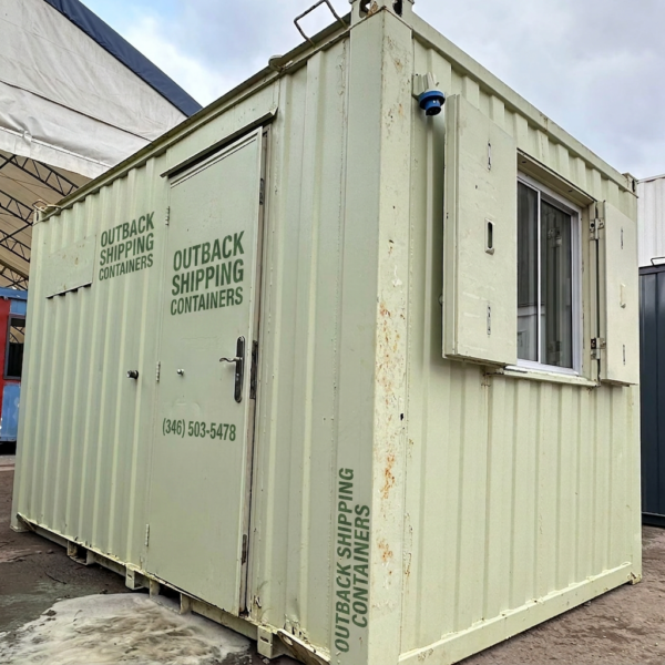 12 x 8 ft — Canteen / Office — Building Site Accommodation — Portable Anti-Vandal Cabin