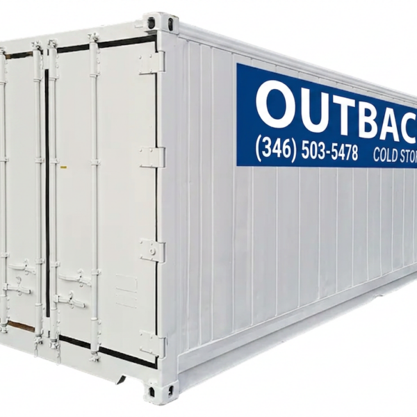 Single-Phase 20ft Refurbished Refrigerated Container Medium Temp