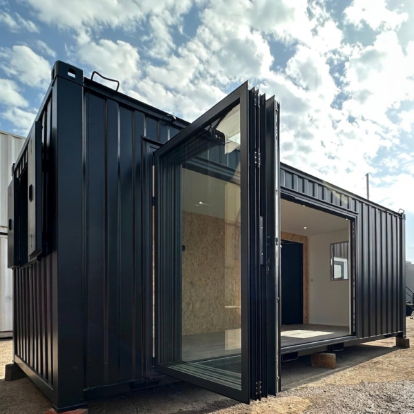 21x8ft — CUSTOM Cabin — Office / Canteen — Bifolding Door — Portable Building — No 1356