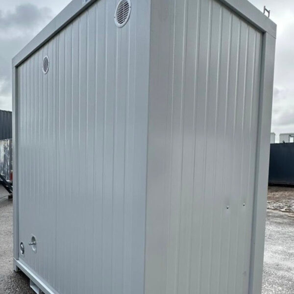 NEW Portable Toilet + Urinal — Male/Female WC + Urinal — 8 x 5 ft — Light Grey — No 792