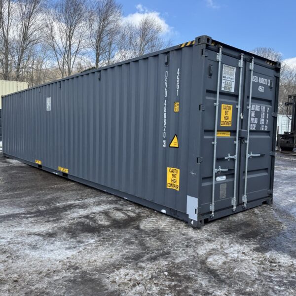 40ft New High Cube Shipping Container – Wind & Watertight – Unit DSZU480620-3