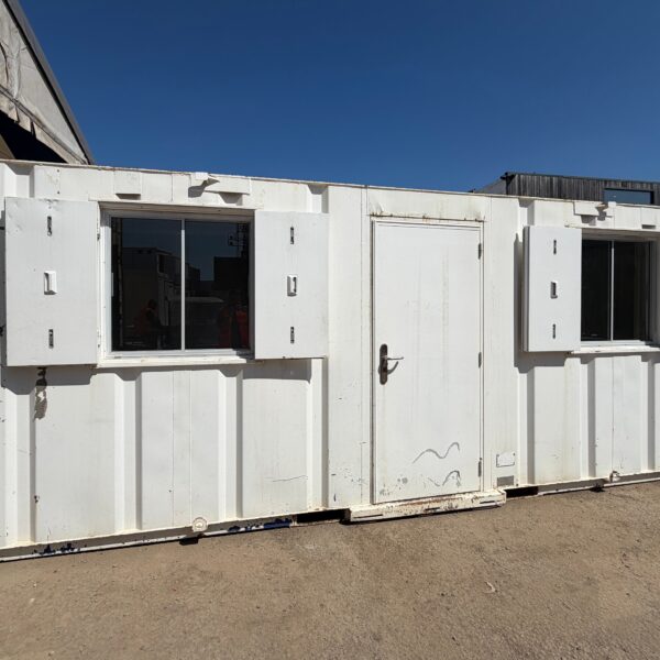 21x9ft — Canteen / Office — Building Site Accommodation — Portable Anti-Vandal
