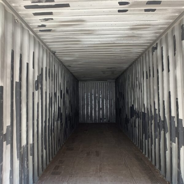 40ft Used High Cube Shipping Container – Wind & Watertight – Blue – Unit HJMU159150-7