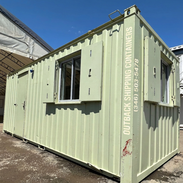 21x8ft — Canteen / Office — Building Site Accommodation — Portable Anti-Vandal