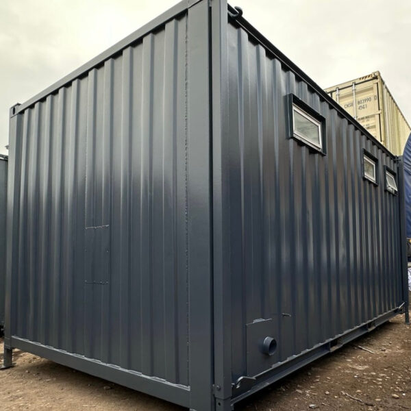 3+1 Toilet Block — 16 x 9 ft Anti-Vandal — Portable Toilet Block — No 1108