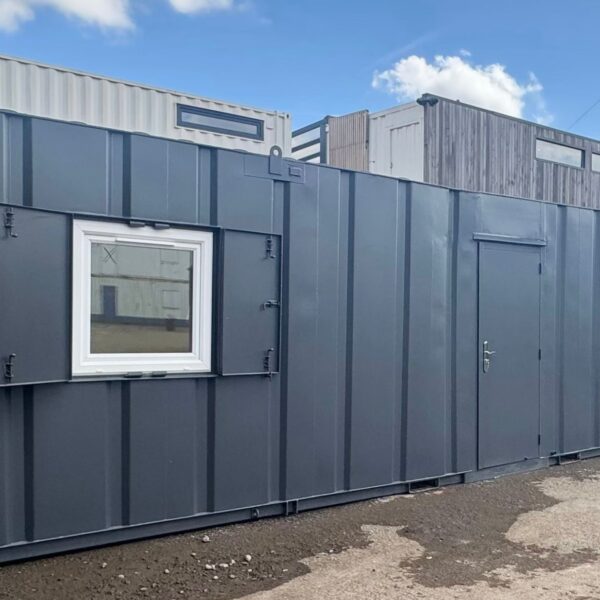 32ft Cabin – Open Plan Office / Canteen – Anti-Vandal Cabin – Portable Building