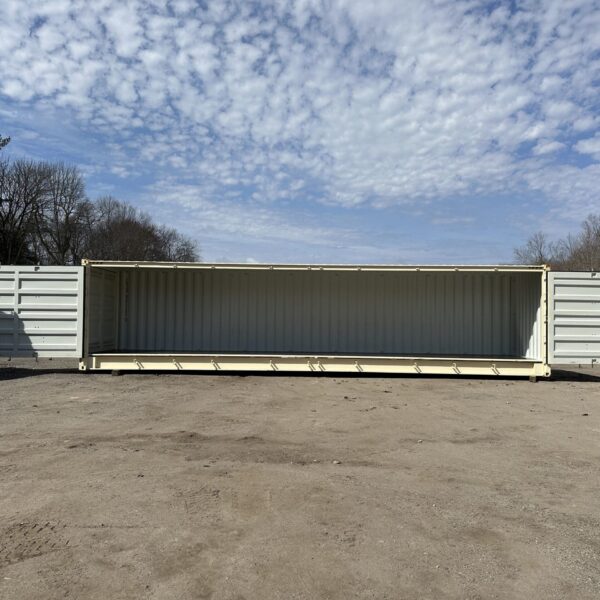 40ft New High Cube Shipping Container – Wind & Watertight – Unit ZXJU005265-3