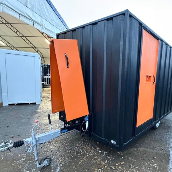 Groundhog Towable Mobile Welfare | Towable Toilet & Canteen | Self contained Cabin | GP 360 | No 1342
