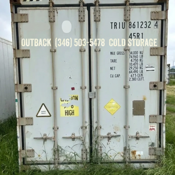 2009 40′ High Cube Refrigerated Storage Container – CCR18757