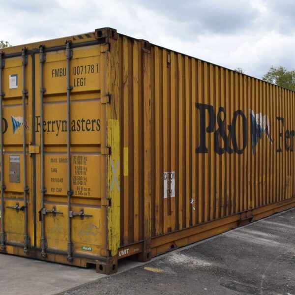 45Ft Hc Used Shipping Container High Cube Wind And Watertight-Cargo Worthy