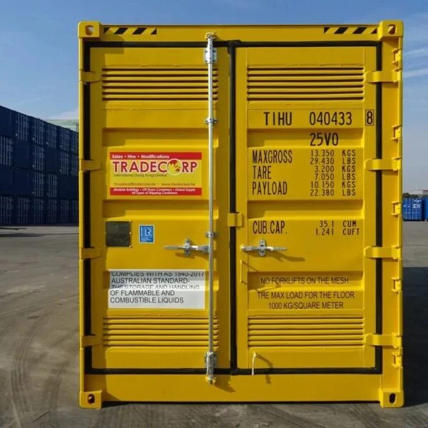 20ft Hazardous Goods Shipping Container