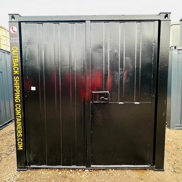 10x8 ft Steel Secure Storage Container — Anti-Vandal Store