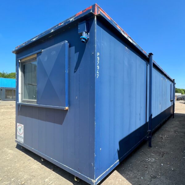 24x9 ft – Open Plan Office – Site Accommodation – Anti-Vandal Cabin
