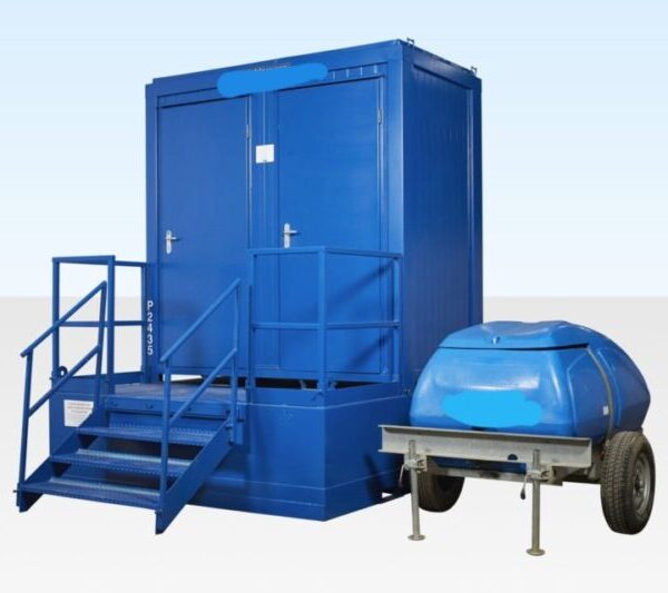 Double Mains Toilet Waste Tank