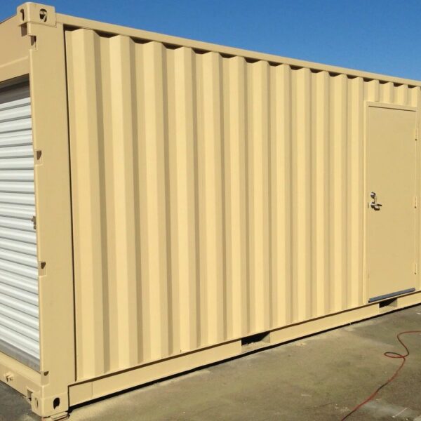 16Ft Storage Container With Roll-Up Door – Wind & Watertight